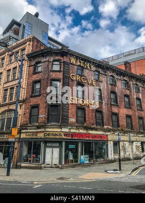 Withy Grove, Manchester Stock Photo