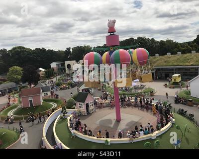 Paultons Park Home of Peppa Pig World. Stock Photo