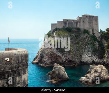 Fort Lovrijenac & Fort Bokor in Dubrovnik, Croatia. King’s Landing ...