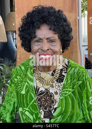 Los Angeles, California, USA. 22nd June, 2023. Diane E. Watson, former U.S. Congresswoman, attending Black in Hollywood Proclamation Ceremony at the Conrad Los Angeles Hotel. Credit: Sheri Determan Stock Photo