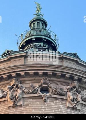 Mannheim,Wasserturm Stock Photo