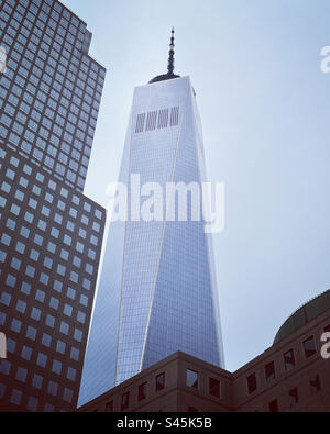 One World Trade Center, Manhattan, New York, New York, United States Stock Photo