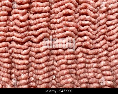 Raw hamburger meat Stock Photo