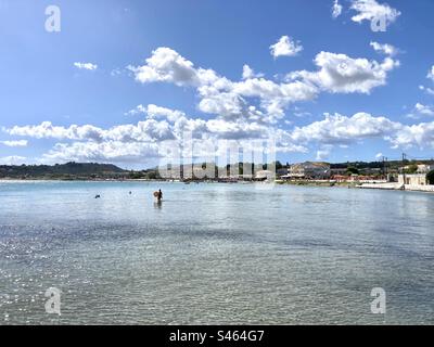 Tsilivi beach Zakynthos Greece Stock Photo