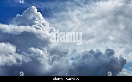 Storm clouds brewing in an English summer sky. Photo ©️ COLIN HOSKINS. Stock Photo
