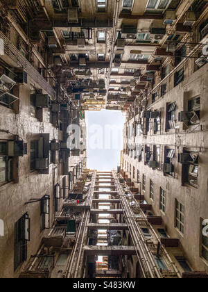 Monstwr building, Hong Kong Stock Photo