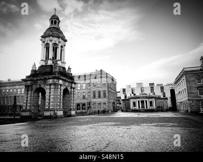 Trinity college Dublin Ireland Stock Photo