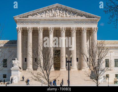 The US Supreme Court Stock Photo