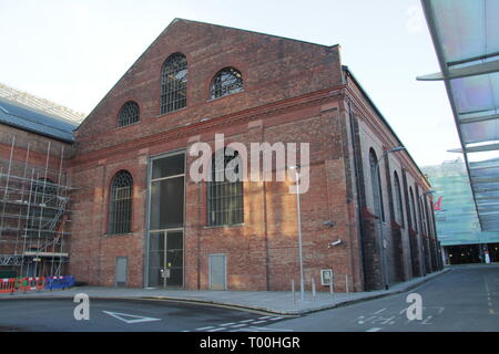 Old Acme Warehouse set from 'Who Framed Roger Rabbit' being redeveloped into a Music Venue by Westfield Stock Photo