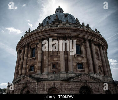 Radcliffe Camera on Oxford Campus Stock Photo