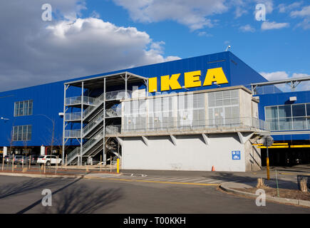 Ikea store in Red Hook, Brooklyn, New York Stock Photo