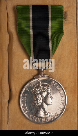 Royal Colonial Police medal Stock Photo