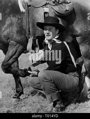 JOHN WAYNE, RED RIVER, 1948 Stock Photo