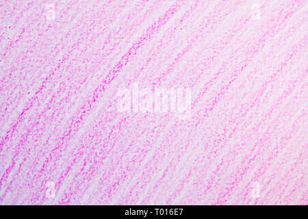 Pink wax crayon scribble background. Pink crayons texture Stock