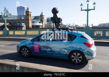 Google Street View camera car in Regent Street, London, England, UK ...