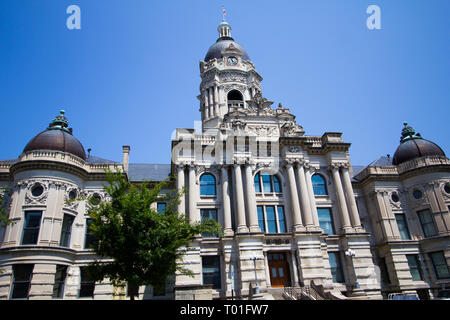 Old Vanderburgh County Courthouse, Evansville, Indiana Stock Photo