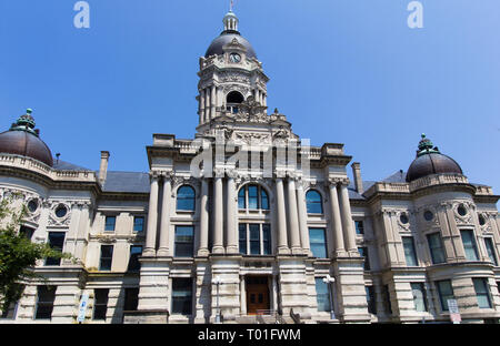 Old Vanderburgh County Courthouse, Evansville, Indiana Stock Photo