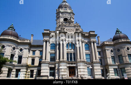 Old Vanderburgh County Courthouse, Evansville, Indiana Stock Photo