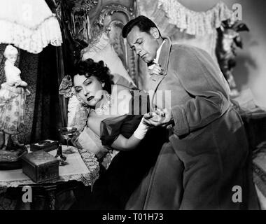 GLORIA SWANSON, WILLIAM HOLDEN, SUNSET BOULEVARD, 1950 Stock Photo