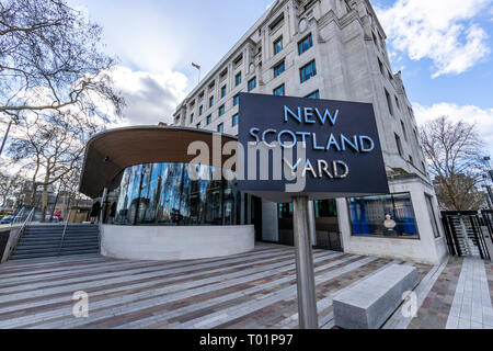 New Scotland Yard, Victoria Embankment, London