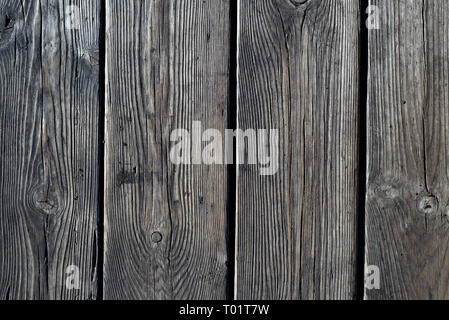 Worn and well-aged wooden plants joined together with copyspace area for carpentry and furniture based ideas and concepts Stock Photo