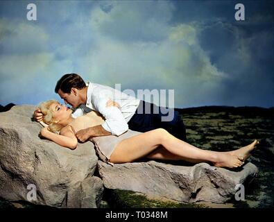 ROD TAYLOR, YVETTE MIMIEUX, THE TIME MACHINE, 1960 Stock Photo