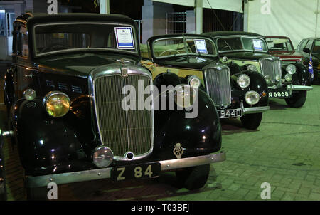 Sri Lanka. 15th Mar, 2019. The Ceylon Motor Show exhibition in Colombo, 15th March 2019. The exhibition show-cases both vintage and modern vehicles in Sri Lanka. Credit: Pradeep Dambarage/Pacific Press/Alamy Live News Stock Photo