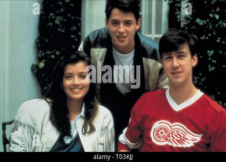 MIA SARA, MATTHEW BRODERICK, ALAN RUCK, FERRIS BUELLER'S DAY OFF, 1986