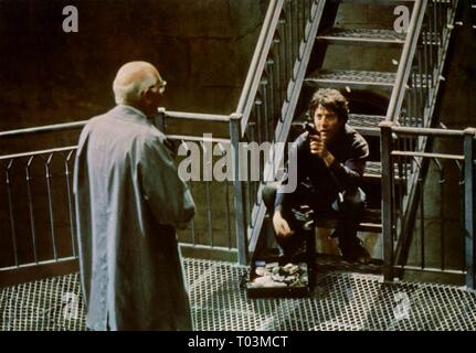 LAURENCE OLIVIER, DUSTIN HOFFMAN, MARATHON MAN, 1976 Stock Photo