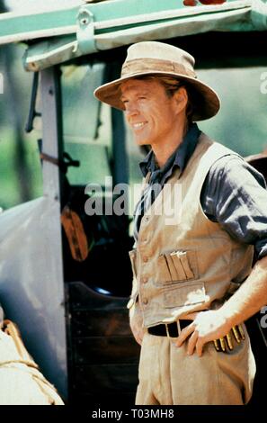 ROBERT REDFORD, OUT OF AFRICA, 1985 Stock Photo