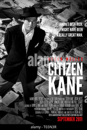 CITIZEN KANE -1941 POSTER Stock Photo - Alamy