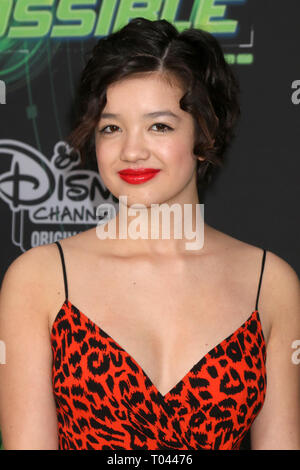 Disney Channel's Original Movie 'Kim Possible' Premiere Screening at the TV Academy on February 12, 2019 in North Hollywood, CA  Featuring: Peyton Lee Where: North Hollywood, California, United States When: 13 Feb 2019 Credit: Nicky Nelson/WENN.com Stock Photo