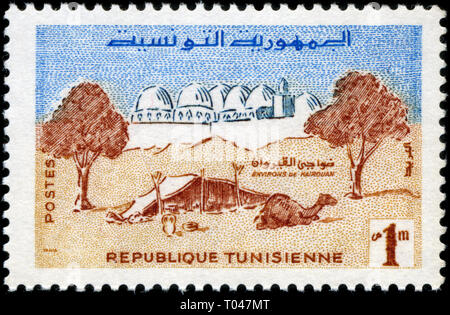 Tunisia Semi-Postal Stamp - #B22/A4 1c on 3c Green OG Mint/LH 1923