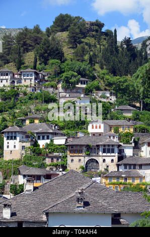 Albania, Gjirokastra - UNESCO World Heritage Site (part 1) Stock Photo