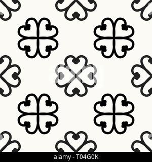 Seamless African Adinkra Pattern - black and white digital art ritual symbol Nyame Dua nations and tribes Akans of Ghana and Cote DIvoire. Stock Vector