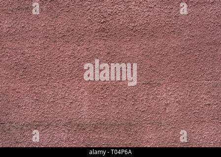 brown color plastered wall background texture Stock Photo