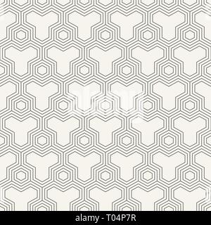 Abstract seamless pattern. Modern stylish texture. Repeating geometric background with triangular elements. Minimalist simple trellis. Linear style. Stock Vector