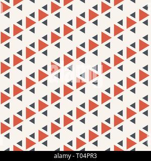 Abstract seamless pattern of triangles. Modern stylish texture. Repeating geometric triangle tiles. Simple design. Minimalistic graphic print. Stock Vector