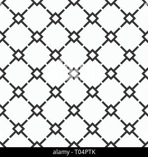 Vector seamless pattern. Modern stylish texture. Regularly repeating geometric lattice ornament. Diamond-shaped tiles. Simple graphic print. Stock Vector