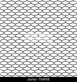 Seamless Pattern Hexagonal Rope Netting Stock Illustration 698832040