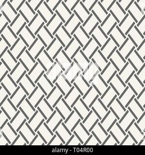 Vector seamless pattern. Regularly repeated inclined stripes. Modern stylish texture. Striped herringbone background. Stock Vector