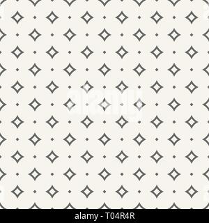 Abstract seamless geometric pattern. Modern stylish texture. Regularly repeating rhombuses of different size. Vector simple background. Stock Vector