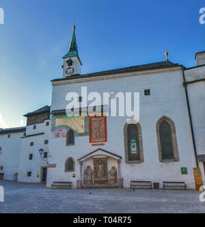 St. George Chapel at Hohensalzburg Fortress. Salzburg, Austria Stock Photo
