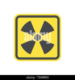 Yellow symbol flat yellow vector icon for websites and print Stock Vector