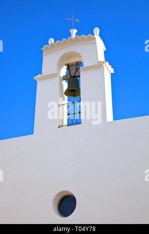 Sant Agusti des Vedra Church, Sant Agusti des Vedra, Ibiza, Balearic Islands, Spain Stock Photo