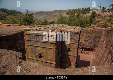 Church of Saint George, Lalibela, Ethiopia Stock Photo