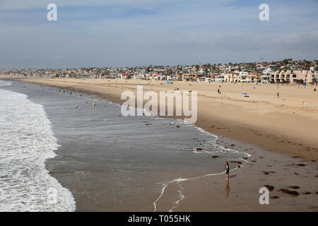 Hermosa Beach, Los Angeles, California, USA Stock Photo