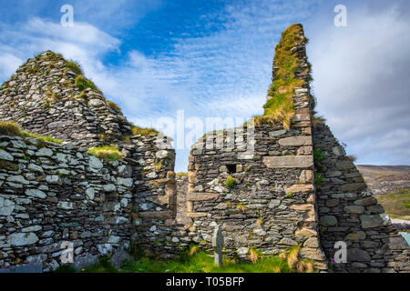 Derrynane Beach, Abbey Island, Ring of Kerry, Iveragh Peninsula, Co Kerry, Ireland Stock Photo