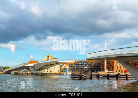 Drawbridge in Copenhagen Stock Photo