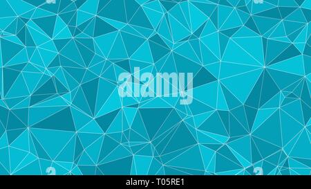 Abstract polygonal background with connected vector shapes Stock Vector